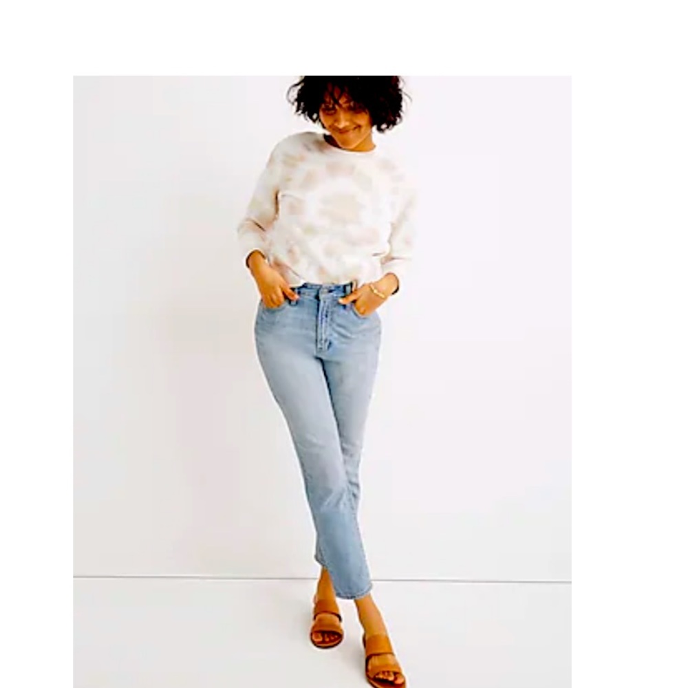 Madewell the curvy perfect vintage jean, Fitzgerald wash